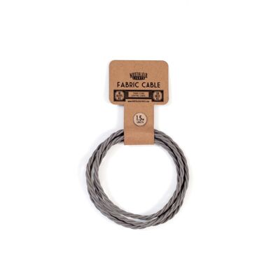 Cable Twisted. 2m pack - elephant grey