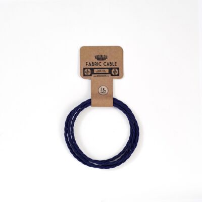 Cable Twisted. 2m pack - midnight blue