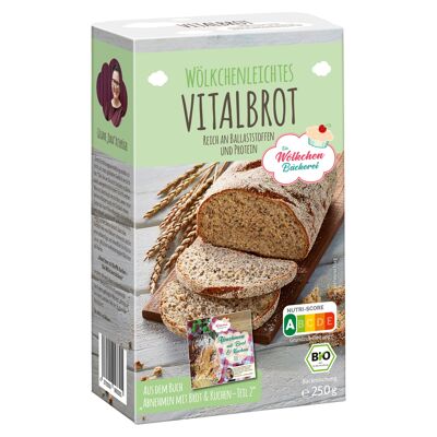 Organic baking mix vitality bread