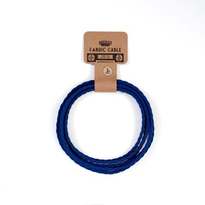 Cable Twisted. 3m pack - peacock blue