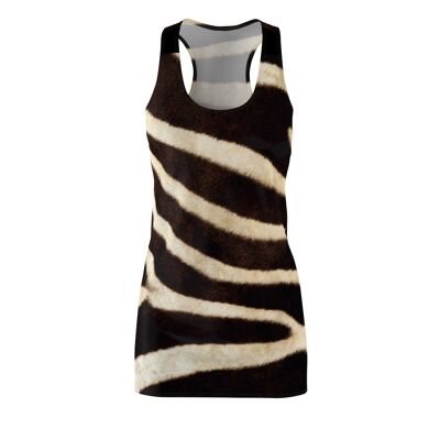 Maffia Dolls Zebra Racerback-Kleid