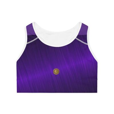 Maffia Dolls Purple Sports Bra