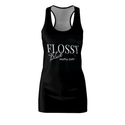 Maffia Dolls Flossy Black Racerback Dress