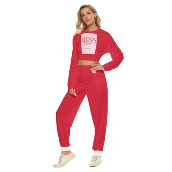 Maffia Doll Miss Hood Crop Sweat Suit 3