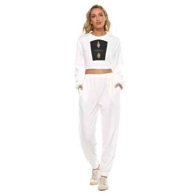 Maffia Dolls Women's Crop Sweatshirt Suit