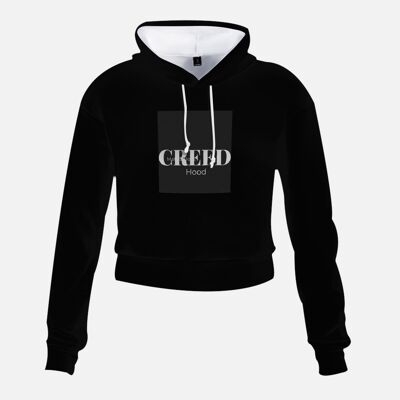 Creed Maffia Dolls Kurz geschnittenes Hochhaus-Sweatshirt