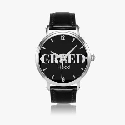 Creed Maffia Dolls reloj automático (plata) - negro