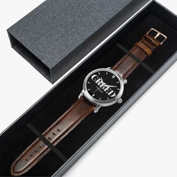 Montre automatique Creed Maffia Dolls (argent) - Noir 7