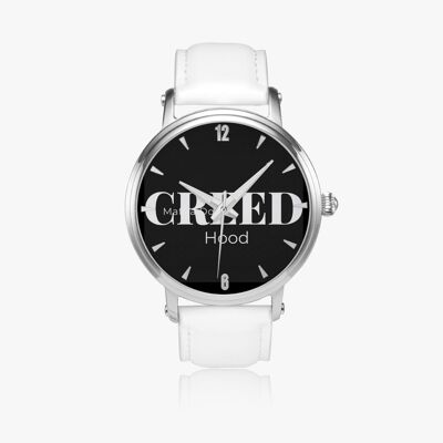 Creed Maffia Dolls Automatic Watch (Silver) - White