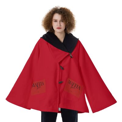 Maffia Dolls Italy Hooded Flared Coat