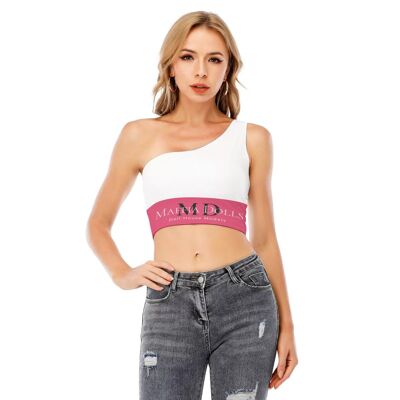 Maffia dolls One-Shoulder Cropped Top