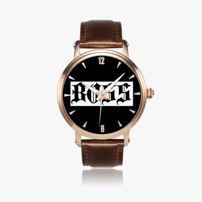 158. 46mm Unisex Automatic Watch (Rose Gold) - Brown