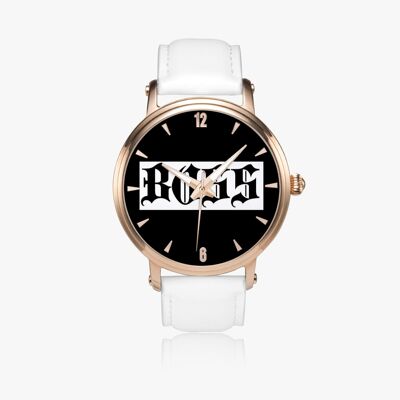 158. 46mm Unisex Automatic Watch (Rose Gold) - White