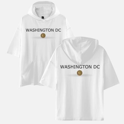 Maffiadolls Washington DC Camisetas de manga corta con capucha