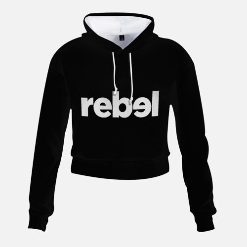 Maffiadolls Rebel High-rise Cropped Sweatshirt