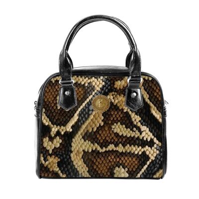 Maffiadolls Luxus-Schlangenleder-Schulterhandtasche
