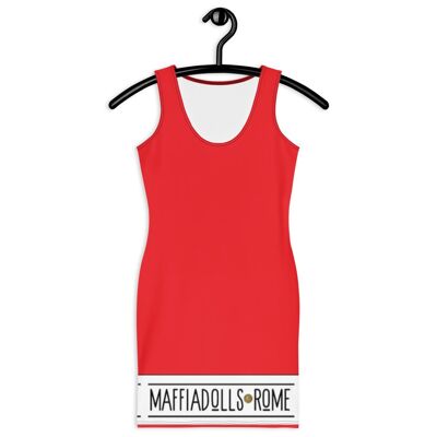 vestido rojo maffiadolls