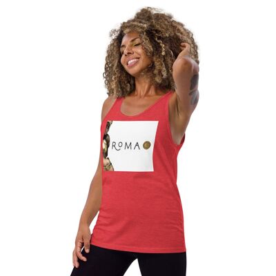 Maffiadolls Roma Tanktop - Roter Triblend