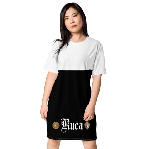 Maffiadolls Black and White Ruca T-shirt dress