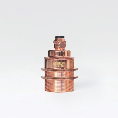 Polished Copper lamp holder.POLISHED COPPER finish