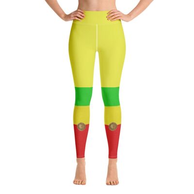 Leggings gialli esclusivi Maffiadolls Rasta