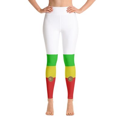 Leggings bianchi esclusivi Maffiadolls Rasta