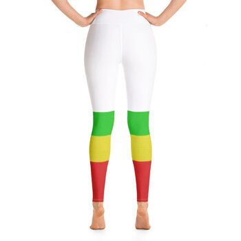 Maffiadolls Rasta Legging Blanc Exclusif 4