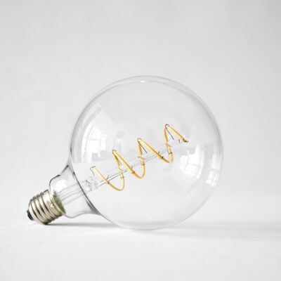 GLOBE SPIRAL LED. Edison Screw / E27. 2W. 220-240v