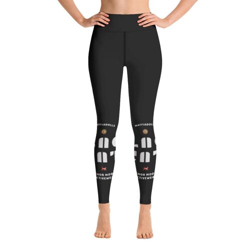 Maffiadolls Black Cat Exclusive Women's Black Leggings