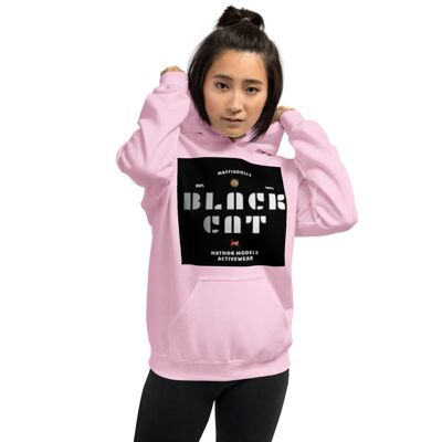 Maffiadolls Black Cat Exclusive Hoodieight Pink