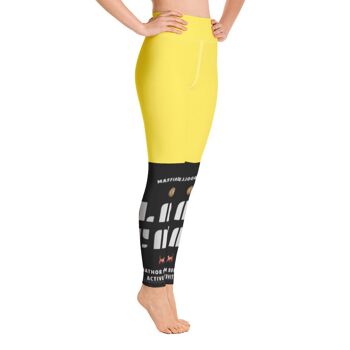 Maffiadolls Black Cat Legging jaune pour femme exclusif 3