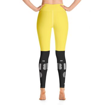 Maffiadolls Black Cat Legging jaune pour femme exclusif 4