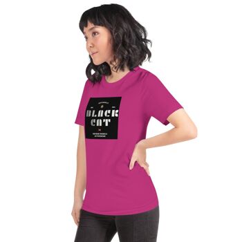 Maffiadolls Black Cat Exclusif T-shirt Classique à Manches Courtes - Baie 10