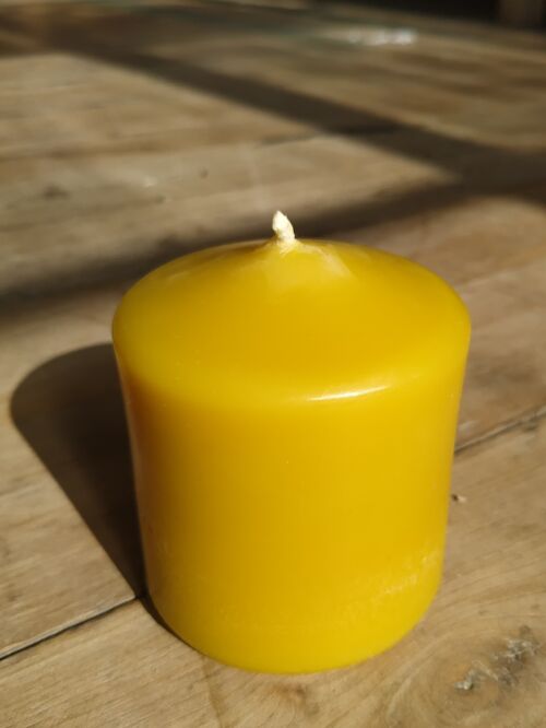 Pure Beeswax Church candle - 70x60mm