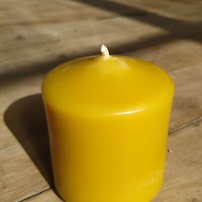 Pure Beeswax Church candle - 70x60mm