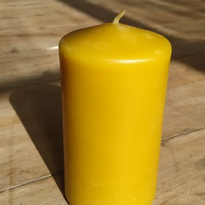 Pure beeswax Church candle - 120x60mm