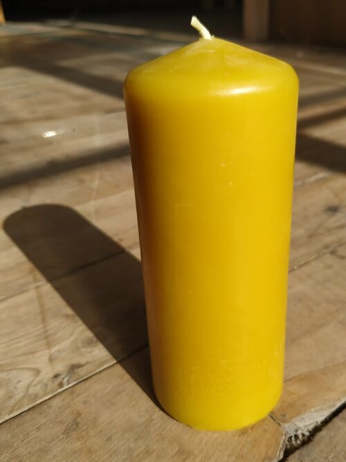 Pure beeswax Church candle - 140x50mm