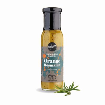 Sauce à l'orange et au romarin de Gepp, 250 ml