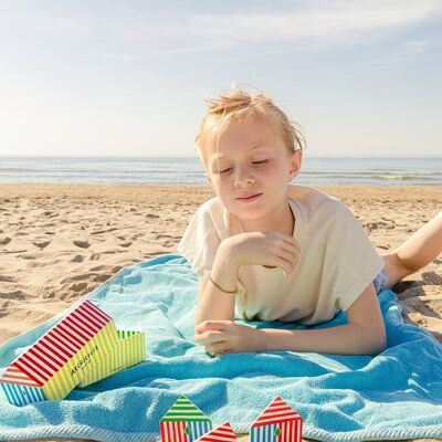 Cabine da spiaggia per il gioco del domino dai 4 anni
