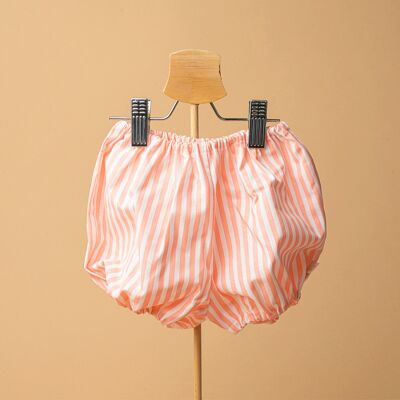Cotton Bloomers - Grapefruit Striped