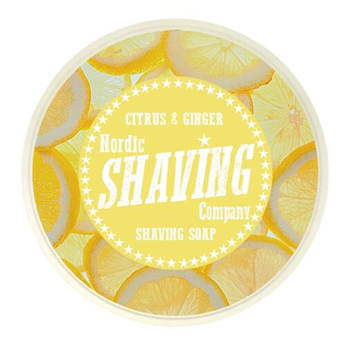 NSC Shaving Soap Citrus & Ginger 140 g