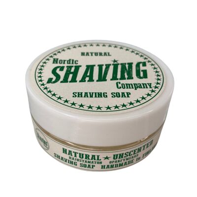 NSC Shaving Soap Natural Unscented 40 g