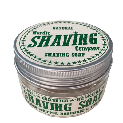 NSC Shaving Soap Natural Unscented 80 g