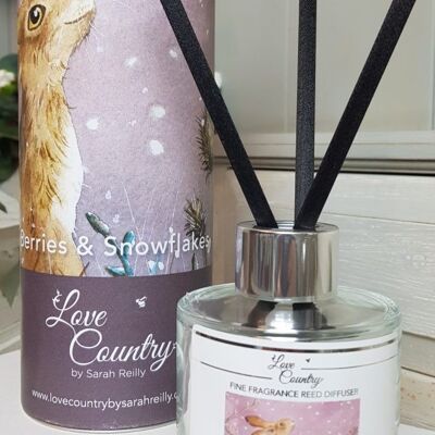 Berries & Snowflakes Fine Fragrance Reed Diffuser