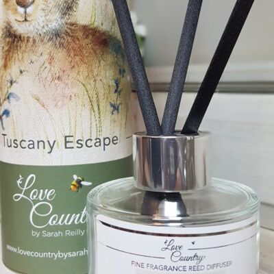 Tuscany Escape Fine Fragrance Reed Diffuser