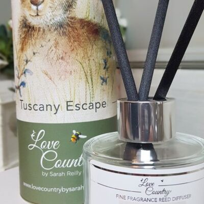 Tuscany Escape Fine Fragrance Reed Diffuser