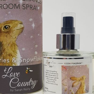 Berries & Snowflakes Room Mist Spray