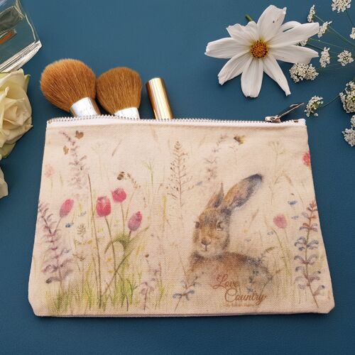 Spring is Hare Cosmetic Case