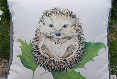 Mr Prickles Hedgehog Cushion Cover