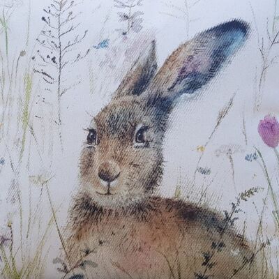 Spring is Hare Cushion Cover